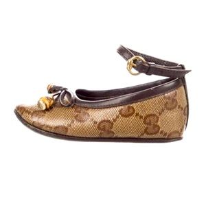 $SOLD$ Gucci GG Plus Crystal Flat